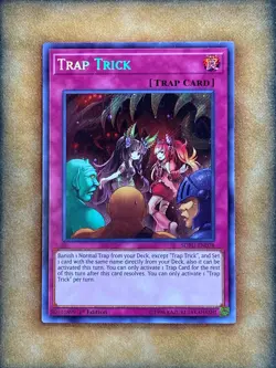 Yugioh Trap Trick SOFU-EN078 Secret Rare 1st Ed NM - Image 1