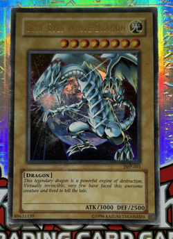 YuGiOh PLAYSET Blue-Eyes White Dragon JMP-001 Ultra Rare JUMP Promo - Image 2
