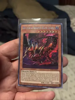 *** RED-EYES ALTERNATIVE BLACK DRAGON *** SECRET RARE TN19-EN005 YUGIOH! - Image 1