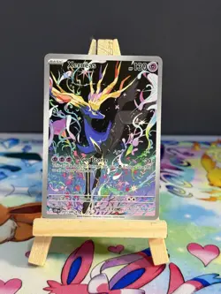 Pokemon English Xerneas Illustration Rare 091/086 ME04: Chaos Rising NM - Image 1