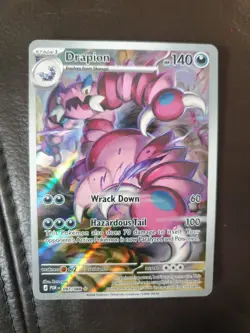 Pokemon TCG Drapion Perfect Order IR Holo Illustration Rare 097/088 Near Mint - Image 1
