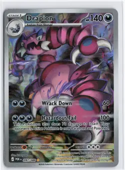 Pokemon TCG Drapion Perfect Order 097/088 Holo Illustration Rare Near Mint - Image 1