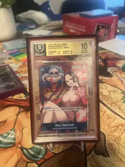 2024 ONE PIECE FOIL P SEALED BATTLE WINNER VOL. 2 #P-066 BOA HANCOCK BGS 10 - Image 1
