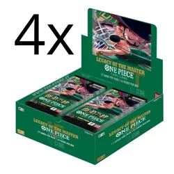 One Piece TCG 4x Booster Box OP12 OP-12 LEGACY OF THE MASTER ENGLISH - Image 1