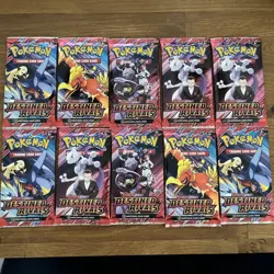 Pokemon TCG Destined Rivals Booster Packs Sealed X10 Fast Delivery 🚚 ✅ - Image 1