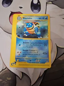 Pokemon Blastoise 36/165 Non-Holo Rare - 2002 Expedition Base Set - NM or Better - Image 1