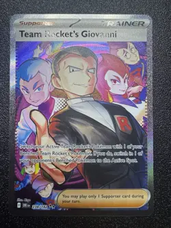 Pokemon TCG Team Rockets Giovanni Destined Rivals 238/182 - Image 1