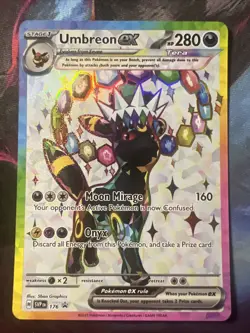 Pokemon TCG Pokemon Umbreon ex Umbreon Promo Holo176 PROMO - Image 1