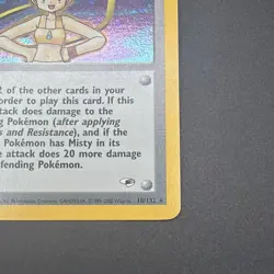 Pokemon TCG: Misty Holo Gym Heroes - 18/132 Holo Rare Swirl - Image 2