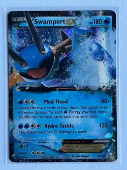Pokemon Swampert EX XY55 XY Holo - Image 1