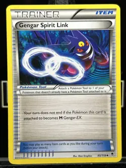 Gengar Spirit Link 95/119 PL - XY Phantom Forces Pokemon Card VLP - Image 3