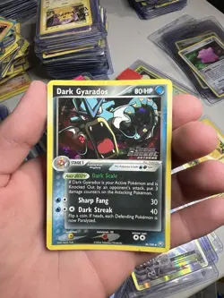 2004 Pokemon EX Team Rocket Returns Dark Gyarados REVERSE Holo Foil 36/109 - Image 3