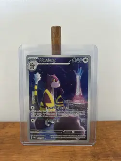 Watchog 2026 Pokemon Chaos Rising Illustration Rare IR Card 097/086 Near Mint - Image 1