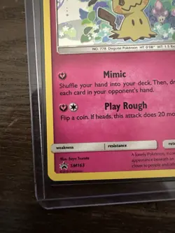 Mimikyu SM163 Holo Sun and Moon Promo NM 2019 - Image 4
