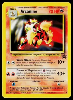 WoTC Promo Arcanine 06/53 MP - Image 1