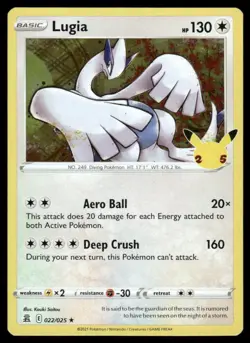 Celebrations #022/025 Lugia Holo - Image 1
