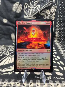MTG The Fire Crystal Final Fantasy Foil #135 - Image 1