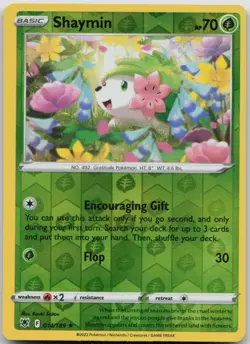 Shaymin Reverse Holo Rare SWSH10: Astral Radiance 014/189 NM - Image 1