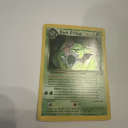 Dark Golbat Holo 7/82 - Team Rocket - Vintage - Pokemon TCG - Image 2