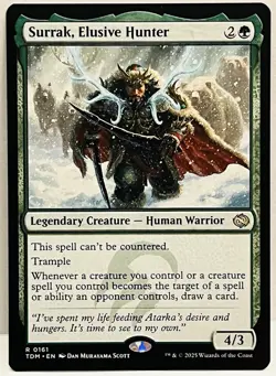 Surrak, Elusive Hunter -#161-MTG- Tarkir: Dragonstorm-Regular-NM - Image 1