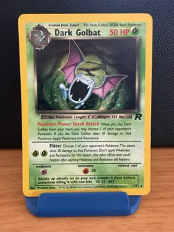 Dark Golbat - 7/82 - *Holo Rare* - Team Rocket Unlimited - Pokemon TCG - LP-NM - Image 1