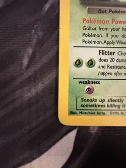 Pokemon TCG Dark Golbat 7/82 Holo Unlimited Team Rocket - Image 4