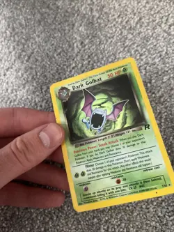 Pokemon TCG Dark Golbat Team Rocket 7/82 Holo Rare LP. - Image 3