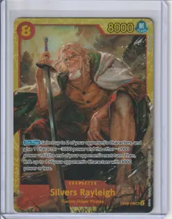One Piece TCG | Silvers Rayleigh SEC OP08-118 Two Legends - Image 1
