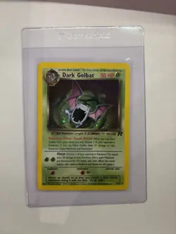 Pokemon TCG Dark Golbat Holo Rare Card 7/82 Team Rocket MP - Image 1