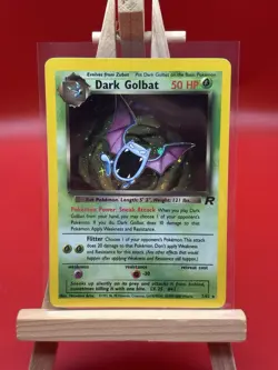 Pokemon TCG Dark Golbat 7/82 Team Rocket Holo Unlimited Rare (NM) - Image 1