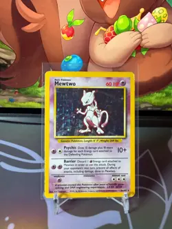 Mewtwo Holo - 10/102 - Unlimited Base Set - Pokemon TCG Card HP Rare - Image 1