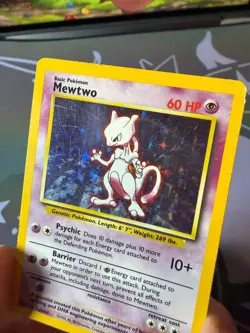 Mewtwo Holo - 10/102 - Unlimited Base Set - Pokemon TCG Card HP Rare - Image 4