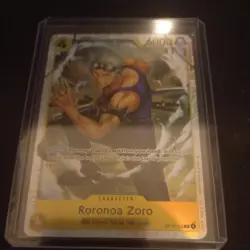 Roronoa Zoro OP15-113 SR Adventure on Kami's Island One Piece Card English - Image 1