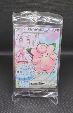 2025 POKEMON SCARLET & VIOLET (SVP) LILLIE'S CLEFAIRY EX 195 PROMO (SEALED) - Image 3