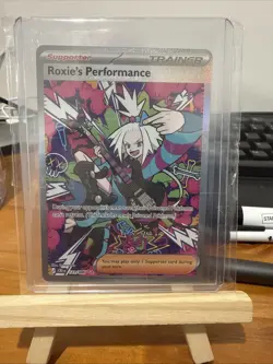 Roxie's Performance 121/086 Special Illustration Rare Pokemon Chaos Rising - Image 1