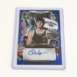 Topps 2025 Topps Chrome McDonald's All American Billboard Ink Eric Reibe Auto - Image 1