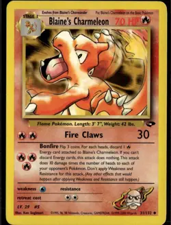 VLP - Blaine's Charmeleon #031/132 | Uncommon | Gym Challenge - Image 1