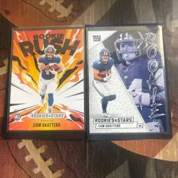 Cam Skattebo (2) Card 2025 Panini Rookies & Stars Lot/Card #s 2,3/Free Shipping - Image 1