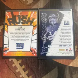 Cam Skattebo (2) Card 2025 Panini Rookies & Stars Lot/Card #s 2,3/Free Shipping - Image 2