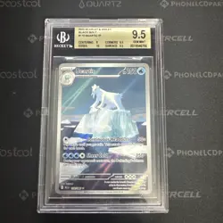 2025 Pokemon TCG Scarlet and Violet White Flare #110 Beartic IR BGS 9.5 - Image 1