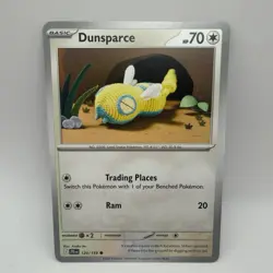 Pokemon TCG Dunsparce 120/159 Journey Together Crochet Asako Ito NM - Image 1