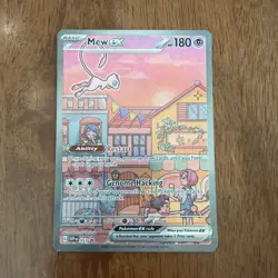 Pokemon 151 Mew Ex Promo Card - Image 1