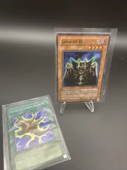 Yu-Gi-Oh SDK-041- Lord of D. And SDK-042 The Flute Of Summoning Dragon - Image 1