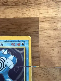 Pokemon Poliwrath Base Set Unlimited 13/102 Holo Rare - MP+ - Image 2