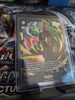 Bandai Dragon Ball Super Card Game Vegito FP-091 PR Foil Promo Winners - Image 2