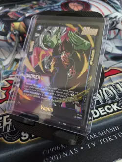Bandai Dragon Ball Super Card Game Vegito FP-091 PR Foil Promo Winners - Image 3