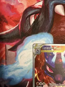 Lucario VSTAR SWSH291 SWSH: Sword & Shield Promo Cards Holo NM - Image 2