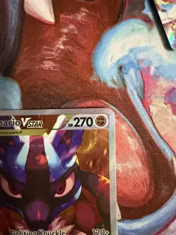 Lucario VSTAR SWSH291 SWSH: Sword & Shield Promo Cards Holo NM - Image 3