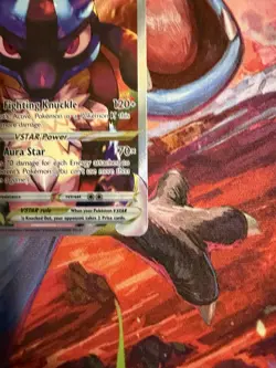 Lucario VSTAR SWSH291 SWSH: Sword & Shield Promo Cards Holo NM - Image 4