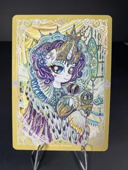 My Little Pony Kayou Card | Star 1: Rarity BP (Brilliant Print) MLPSE01-BP-004 - Image 1
